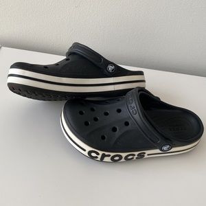 BLACK BAYABAND CLOG | CROCS | size W7 M5